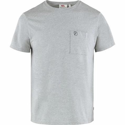 Fjallraven Men Övik T-Shirt Grey PH181751 Philippines